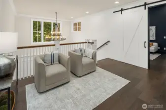 Additional living space on the 2nd floor landing.