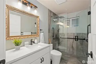 3/4 bathroom