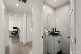 Half bathroom