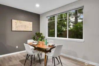 large dining area