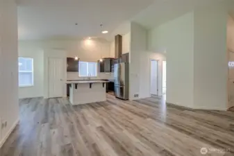 Back to the other side of the home, to see the other bathroom and bedrooms.