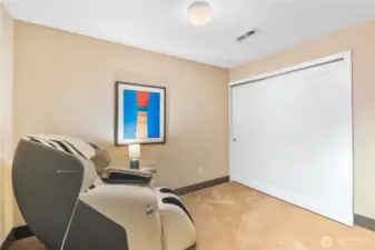 Downstairs office/den.