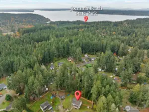 Just a short distance from Joemma Beach State Park.