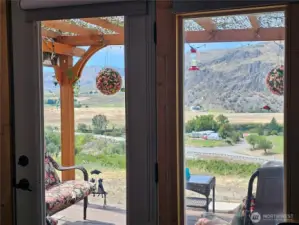 View from just inside the door