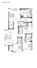 Builders Floor Plan- Upstair