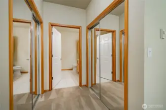 Primary Suite #1 - His and her closets