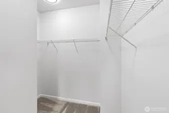 Walk in Closet in Primary Bedroom