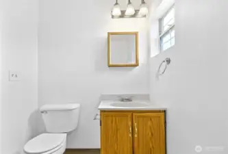 Upstairs bathroom.