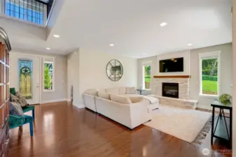 Gas fireplace