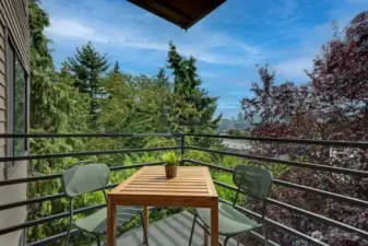 The view from the condo deck.