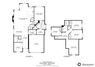 Home floorplan, plz note sf on floorplan is only estimated and smaller than actual sf.