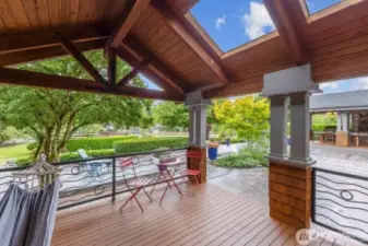 Patio off primary bedroom