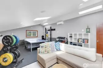 Upstairs family room