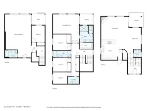 There's plenty of room for everyone to spread out on the three floors!