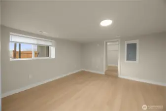 Bedroom #3 with spacious closet.