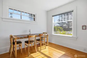 The windows have all been refurbished and have storm windows if deemed necessary.