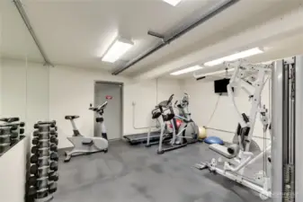 Stay in shape without leaving the building.