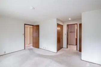 2 Closets & your own bathroom