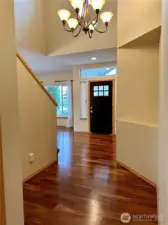 View of the foyer.