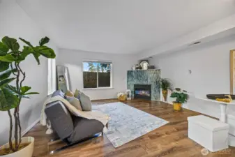 Enjoy partial views of Skagit Bay, Mt. Baker, and Oak Harbor’s shoreline from your own living space.