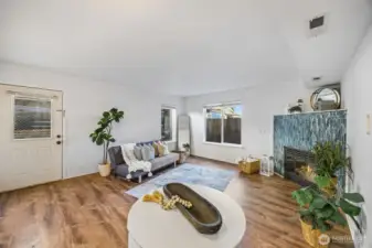 Thoughtfully updated and freshly painted, this light-filled space balances comfort with style. Custom blinds, meticulously maintained sets the tone for effortless living.