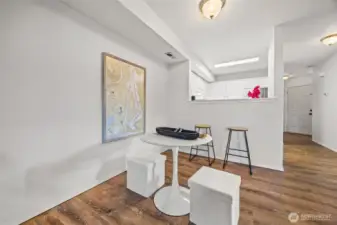 Cozy dining space within the great room, ideal for easy entertaining or relaxed weeknight meals.