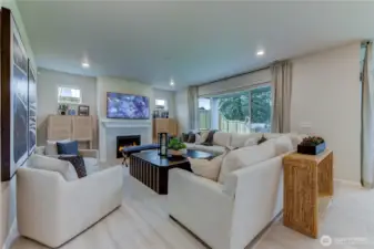 Pictures are a representation of model home