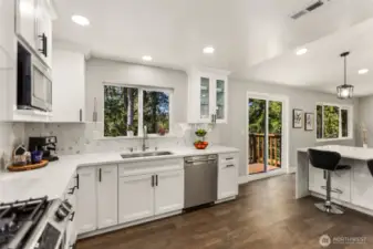 Huge Kitchen for all your meal preps and midnight snacks!