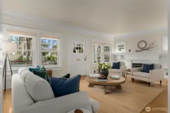 Original millwork & built-ins