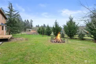 Large Fenced Back Yard