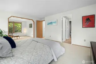 Primary bedroom suite