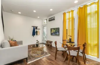 Entry and main living area