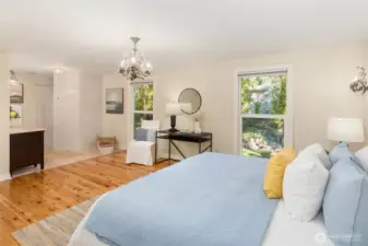 Master bedroom upstairs