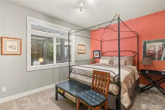 Downstairs guest bedroom.