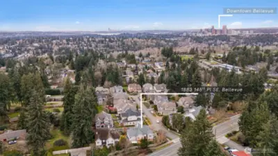 Ideally located within the Bellevue School District & minutes from Kelsey Creek Park and premier Bellevue shopping, dining with easy access to the 405 & 90.