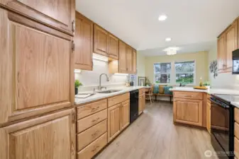 Kitchen was updated and fresh