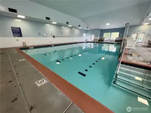 Indoor heated pool 25x50