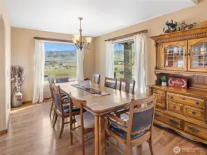 Formal dining room.