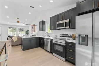 Updated kitchen