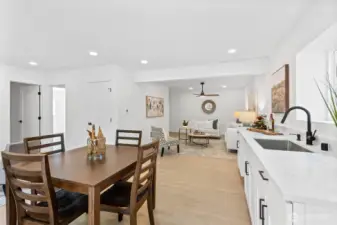 Dining area/ kitchenette