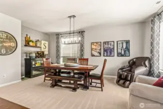 Dining/Living area