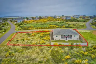 Home on two lots for that added privacy