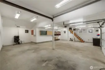Garage Air compressor also services the shop!