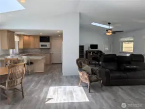 Open concept floor plan. #1250 Northcliff Rd, Shelton, WA 98584