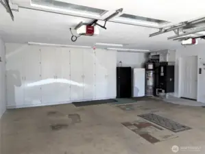 Plenty of additional storage in the garage. The garage is sheetrocked, taped & textured. #1250 Northcliff Rd, Shelton, WA 98584