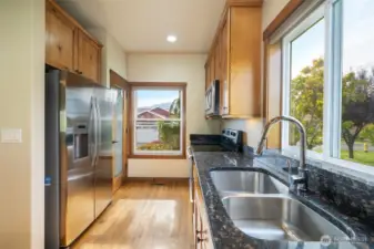 Light and inviting kitchen