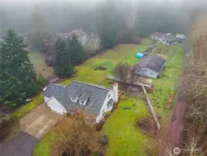 Aerial of the property layout