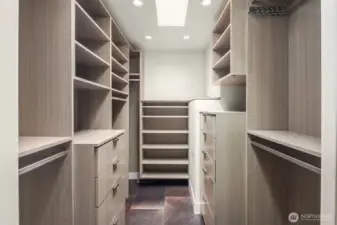 Primary Walk in Closet