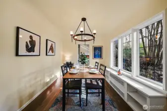 Sunny Dining Room.