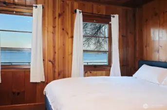 A peaceful main-level bedroom retreat.